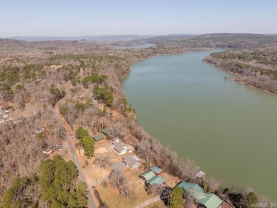 LAKEFRONT! Custom built in 2005, this beautiful log home is your on  in Arkansas - for sale on GolfHomes.com, golf home, golf lot