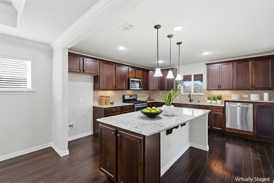 Beautiful Taft Street Model Home in the prestigious 55+ Active on Frisco Lakes Golf Course in Texas - for sale on GolfHomes.com, golf home, golf lot