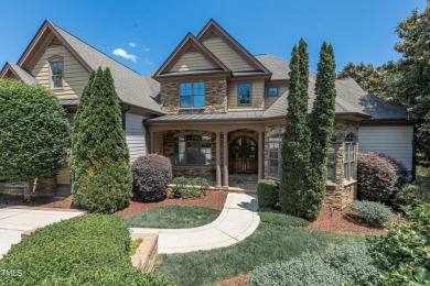 Stunning, custom built home in Wakefield's desireable Dunleith on TPC at Wakefield Plantation in North Carolina - for sale on GolfHomes.com, golf home, golf lot