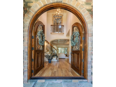 Stunning, custom built home in Wakefield's desireable Dunleith on TPC at Wakefield Plantation in North Carolina - for sale on GolfHomes.com, golf home, golf lot
