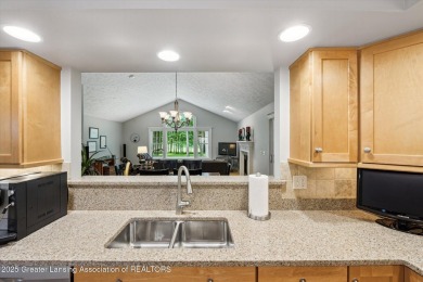 Stunning 3-4 bedroom, 3 bath one owner ranch style condo in the on Hawk Hollow Golf Course  in Michigan - for sale on GolfHomes.com, golf home, golf lot