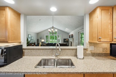 Stunning 3-4 bedroom, 3 bath one owner ranch style condo in the on Hawk Hollow Golf Course  in Michigan - for sale on GolfHomes.com, golf home, golf lot