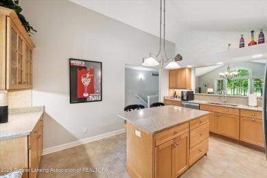 Stunning 3-4 bedroom, 3 bath one owner ranch style condo in the on Hawk Hollow Golf Course  in Michigan - for sale on GolfHomes.com, golf home, golf lot