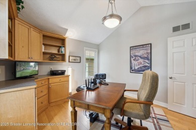 Stunning 3-4 bedroom, 3 bath one owner ranch style condo in the on Hawk Hollow Golf Course  in Michigan - for sale on GolfHomes.com, golf home, golf lot