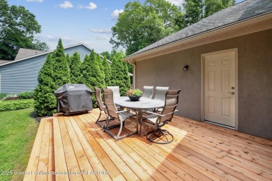 Stunning 3-4 bedroom, 3 bath one owner ranch style condo in the on Hawk Hollow Golf Course  in Michigan - for sale on GolfHomes.com, golf home, golf lot