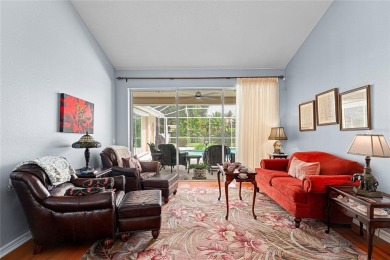 Discover a remarkable 4-bedroom, 3-bathroom pool home in the on Hunters Green Country Club in Florida - for sale on GolfHomes.com, golf home, golf lot