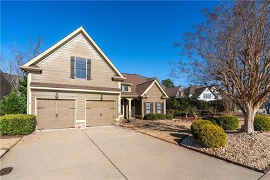 Welcome home to this beautifully custom built home by Ogilvie on The Highlands Course at Lake Arrowhead in Georgia - for sale on GolfHomes.com, golf home, golf lot