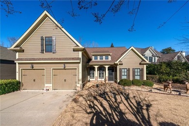 Welcome home to this beautifully custom built home by Ogilvie on The Highlands Course at Lake Arrowhead in Georgia - for sale on GolfHomes.com, golf home, golf lot