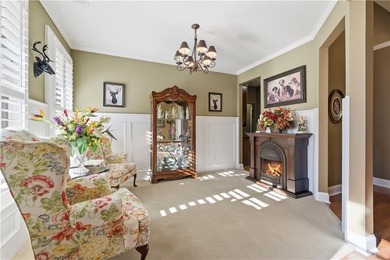 Welcome home to this beautifully custom built home by Ogilvie on The Highlands Course at Lake Arrowhead in Georgia - for sale on GolfHomes.com, golf home, golf lot