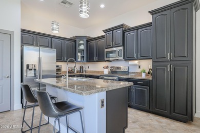 This beautifully maintained 3-bedroom, 2-bath home with a on Estrella Mountain Ranch Golf Course in Arizona - for sale on GolfHomes.com, golf home, golf lot