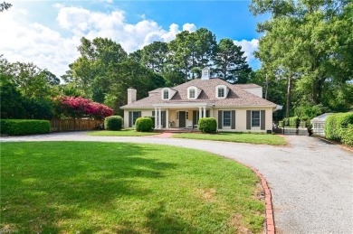 Welcome to this gorgeous transitional custom home in sought on Cavalier Golf and Yacht Club in Virginia - for sale on GolfHomes.com, golf home, golf lot