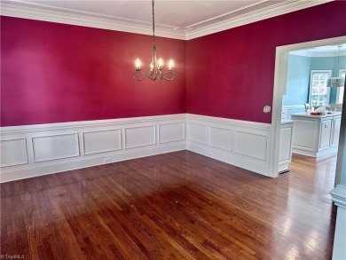 So many wonderful features of this elegant home! High end on Salem Glen Country Club in North Carolina - for sale on GolfHomes.com, golf home, golf lot