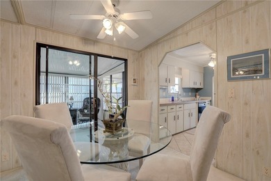 Furnished beauty just steps from the golf course! This on Barefoot Bay Golf Course in Florida - for sale on GolfHomes.com, golf home, golf lot