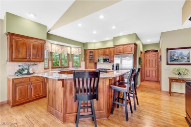 Stunning custom-built 5-bedroom, 4.5-bath home overlooks the on Chenoweth Golf Course in Ohio - for sale on GolfHomes.com, golf home, golf lot