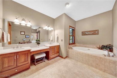 Stunning custom-built 5-bedroom, 4.5-bath home overlooks the on Chenoweth Golf Course in Ohio - for sale on GolfHomes.com, golf home, golf lot