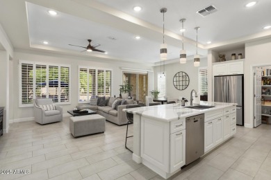 Meticulously maintained Villa in PebbleCreek! Enjoy resort-style on Tuscany Falls At Pebble Creek in Arizona - for sale on GolfHomes.com, golf home, golf lot
