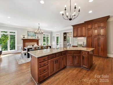 Discover the epitome of luxury living in this stunning executive on Ballantyne Resort and Country Club in North Carolina - for sale on GolfHomes.com, golf home, golf lot