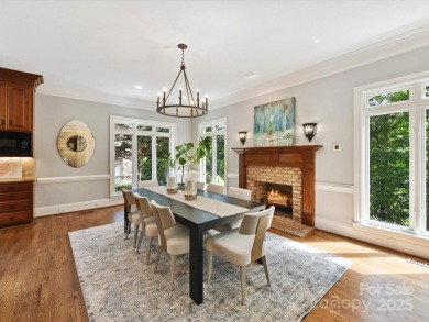 Discover the epitome of luxury living in this stunning executive on Ballantyne Resort and Country Club in North Carolina - for sale on GolfHomes.com, golf home, golf lot