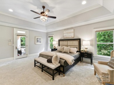 Discover the epitome of luxury living in this stunning executive on Ballantyne Resort and Country Club in North Carolina - for sale on GolfHomes.com, golf home, golf lot