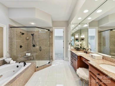 Discover the epitome of luxury living in this stunning executive on Ballantyne Resort and Country Club in North Carolina - for sale on GolfHomes.com, golf home, golf lot