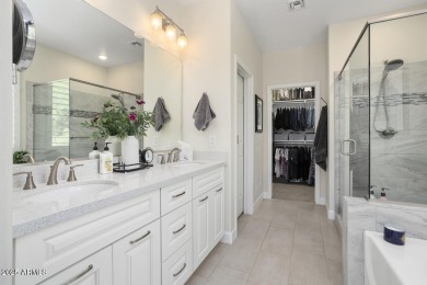 Meticulously maintained Villa in PebbleCreek! Enjoy resort-style on Tuscany Falls At Pebble Creek in Arizona - for sale on GolfHomes.com, golf home, golf lot