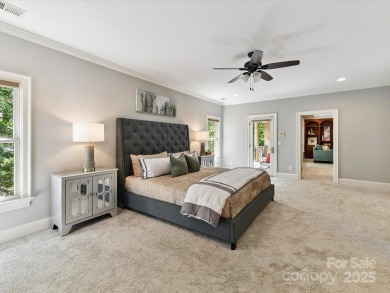 Discover the epitome of luxury living in this stunning executive on Ballantyne Resort and Country Club in North Carolina - for sale on GolfHomes.com, golf home, golf lot