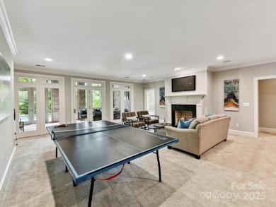 Discover the epitome of luxury living in this stunning executive on Ballantyne Resort and Country Club in North Carolina - for sale on GolfHomes.com, golf home, golf lot