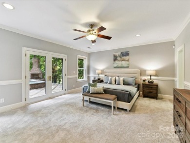 Discover the epitome of luxury living in this stunning executive on Ballantyne Resort and Country Club in North Carolina - for sale on GolfHomes.com, golf home, golf lot