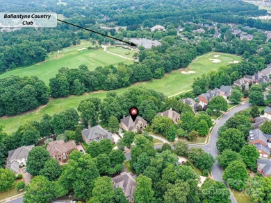 Discover the epitome of luxury living in this stunning executive on Ballantyne Resort and Country Club in North Carolina - for sale on GolfHomes.com, golf home, golf lot