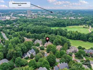 Discover the epitome of luxury living in this stunning executive on Ballantyne Resort and Country Club in North Carolina - for sale on GolfHomes.com, golf home, golf lot