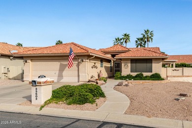 Beautifully **WELL MAINTAINED** home on a premium **CORNER LOT** on Palo Verde Golf and Country Club in Arizona - for sale on GolfHomes.com, golf home, golf lot