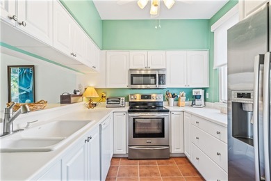 This furnished home in Wood Duck boasts 3 bedrooms, 2.5 baths on Oak Harbor Country Club in Florida - for sale on GolfHomes.com, golf home, golf lot