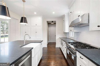Welcome to this stunning custom-built residence nestled in the on Sunset Hills Country Club in Georgia - for sale on GolfHomes.com, golf home, golf lot