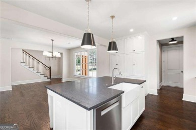 Welcome to this stunning custom-built residence nestled in the on Sunset Hills Country Club in Georgia - for sale on GolfHomes.com, golf home, golf lot