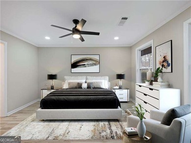 Exceptionally Renovated Four-Sided Brick Ranch On A Quiet Street on East Lake Golf Club in Georgia - for sale on GolfHomes.com, golf home, golf lot