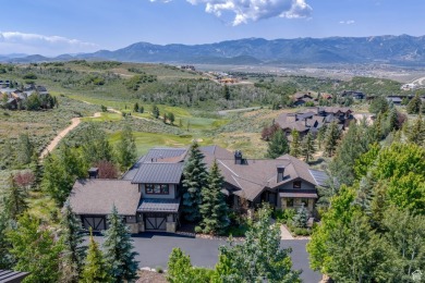 Welcome to your mountain sanctuary, gracefully perched above the on Promontory Golf Club  in Utah - for sale on GolfHomes.com, golf home, golf lot
