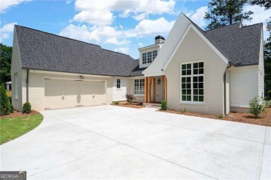 Welcome to this stunning custom-built residence nestled in the on Sunset Hills Country Club in Georgia - for sale on GolfHomes.com, golf home, golf lot