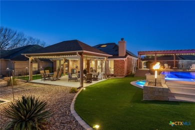 Exquisite golf course estate with resort-style backyard on Wildflower Country Club in Texas - for sale on GolfHomes.com, golf home, golf lot