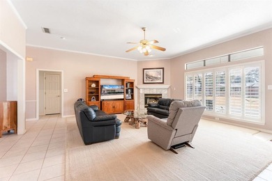 This clean, single-story brick home sits on a large lot and on De Cordova Bend Country Club in Texas - for sale on GolfHomes.com, golf home, golf lot