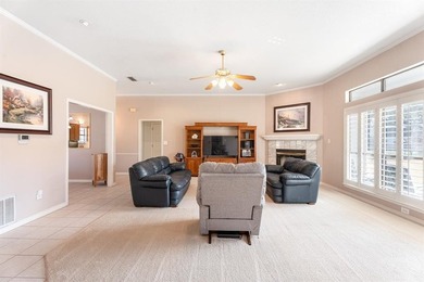 This clean, single-story brick home sits on a large lot and on De Cordova Bend Country Club in Texas - for sale on GolfHomes.com, golf home, golf lot