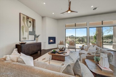 Nestled on a premium preserve lot in the gated community of on Legend Trail Golf Club in Arizona - for sale on GolfHomes.com, golf home, golf lot