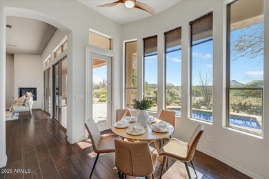 Nestled on a premium preserve lot in the gated community of on Legend Trail Golf Club in Arizona - for sale on GolfHomes.com, golf home, golf lot