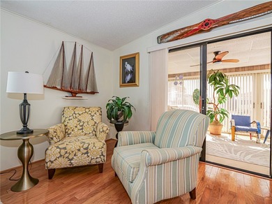 Clean! Fresh updates New Appliances, New AC, Ceiling fans, paint on Barefoot Bay Golf Course in Florida - for sale on GolfHomes.com, golf home, golf lot