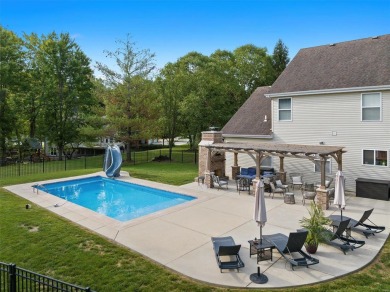 Discover your dream home in a cozy cul-de-sac at Orchard Estates on The Orchards Golf Club in Illinois - for sale on GolfHomes.com, golf home, golf lot