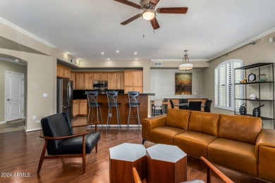 Stunning spacious ground level luxury condo in prestigious gated on Scottsdale Silverado Golf Club in Arizona - for sale on GolfHomes.com, golf home, golf lot