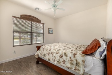 Home has two bedrooms, den, two baths and a three-car extended on Arizona Traditions Golf Club in Arizona - for sale on GolfHomes.com, golf home, golf lot