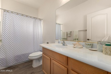 Home has two bedrooms, den, two baths and a three-car extended on Arizona Traditions Golf Club in Arizona - for sale on GolfHomes.com, golf home, golf lot