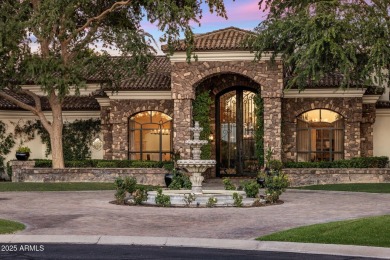 Nestled within an exclusive gated enclave in Paradise Valley on Camelback Golf Club in Arizona - for sale on GolfHomes.com, golf home, golf lot