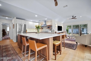 Beautiful golf course and pond views combined with a park-like on Dataw Island Club in South Carolina - for sale on GolfHomes.com, golf home, golf lot