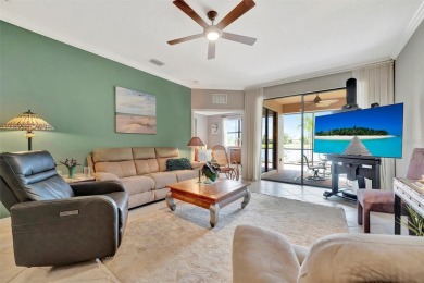 This amazing two-bedroom two bath plus den villa is sure to on River Strand Golf and Country Club At Heritage Harbour  in Florida - for sale on GolfHomes.com, golf home, golf lot